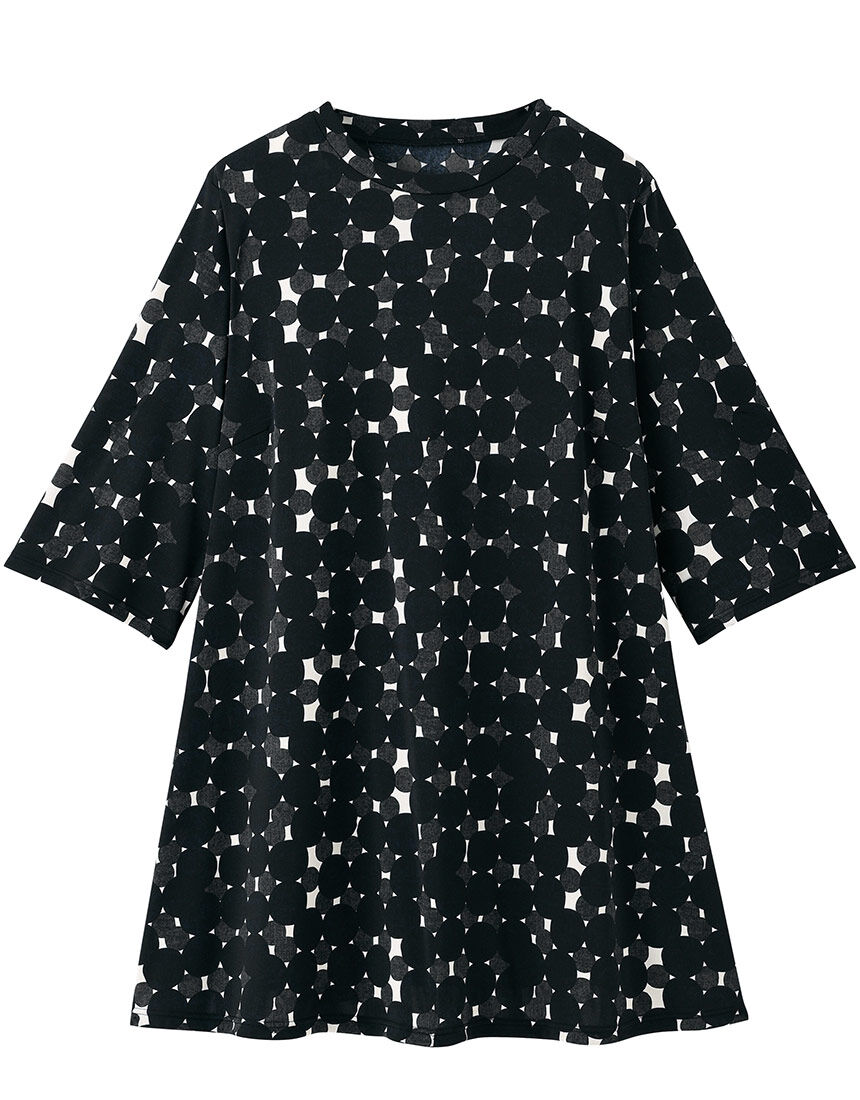 ワコール_カルソン 【接触冷感】チュニック 7分袖 アウター