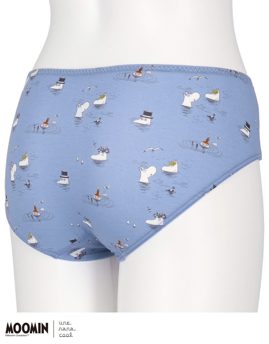。わか様。ウンナナクールムーミンコラボブラ、レースショーツ、サルートショーツ。 わか様。ウンナナクールムーミンコラボブラ、レースショーツ、サルート