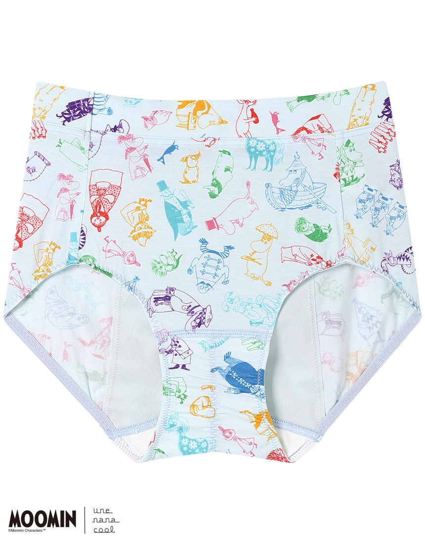MOOMIN × une nana cool ナイト用 サニタリーショーツ MOOMIN × une nana cool ナイト用 サニタリーショーツ