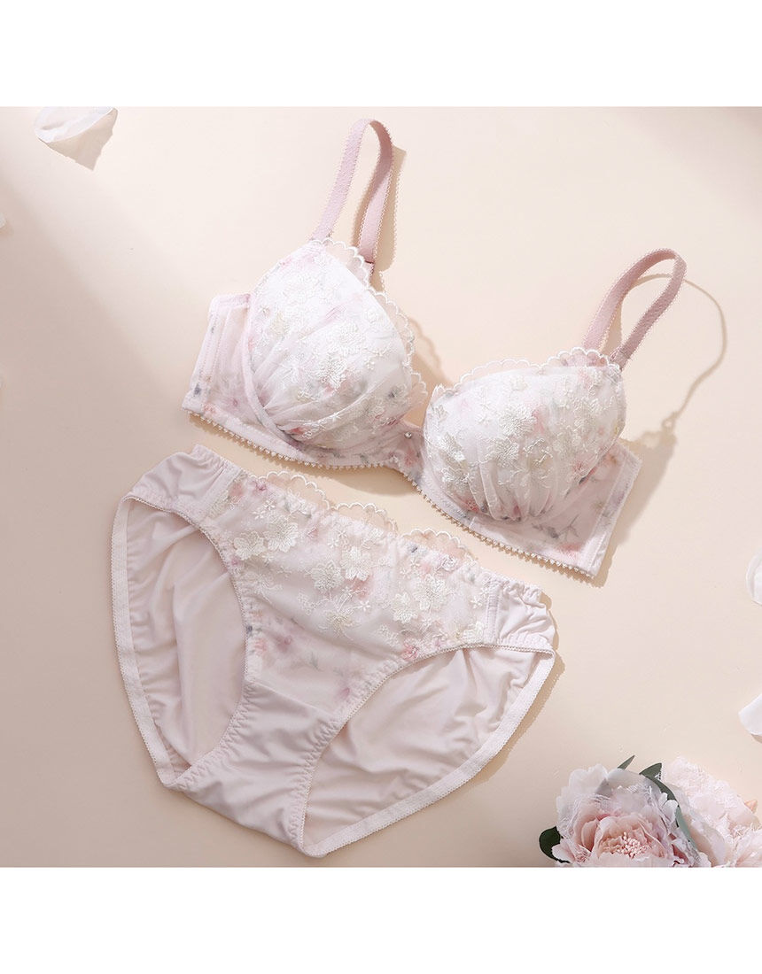Lingè Noël ランジェノエル フェデフルール ブラ＆ショーツ
