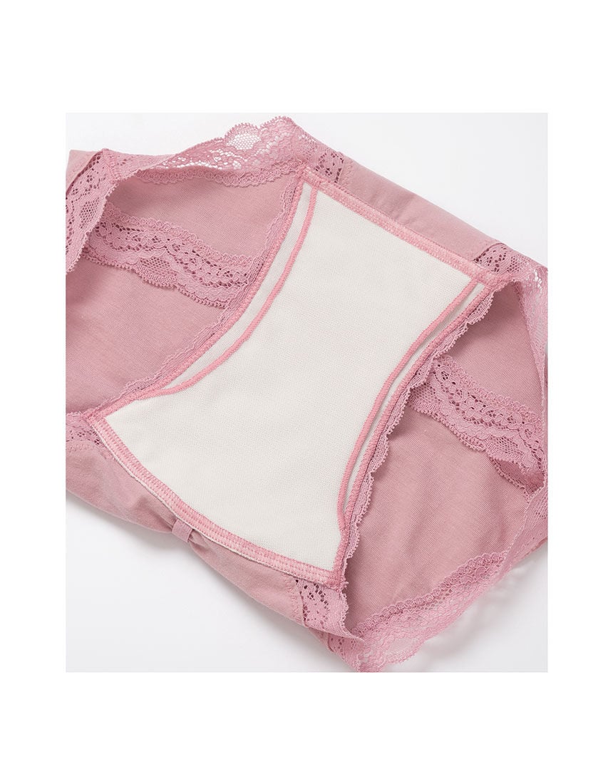 PEACH JOHN 【制菌加工・防水布】ダブルクロッチ構造で羽根つき