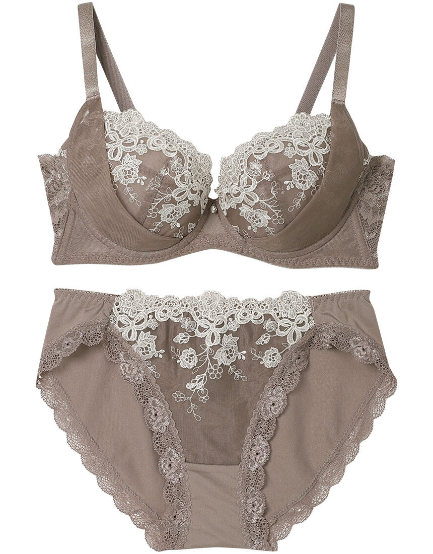 Lingè Noël ランジェノエル 美胸脇高 シュッとRich型 ブラ