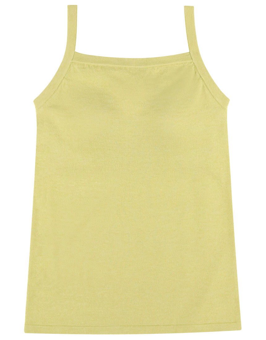 新品タグ付Wacoalワコールニットカップ付インナーカーキベージュブラックM綿 OUR WACOAL 【アンサンブル対応】カップインニット