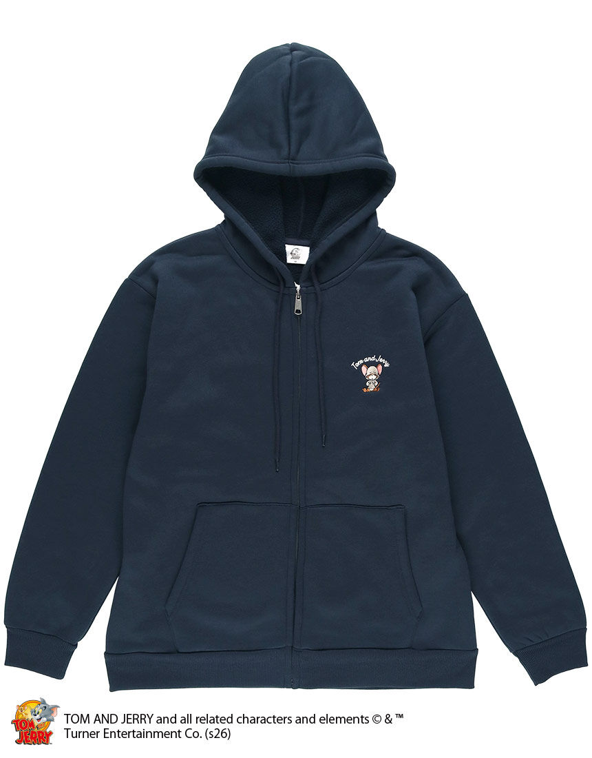 Lingè Noël ランジェノエル トムとジェリーフルジップパーカー