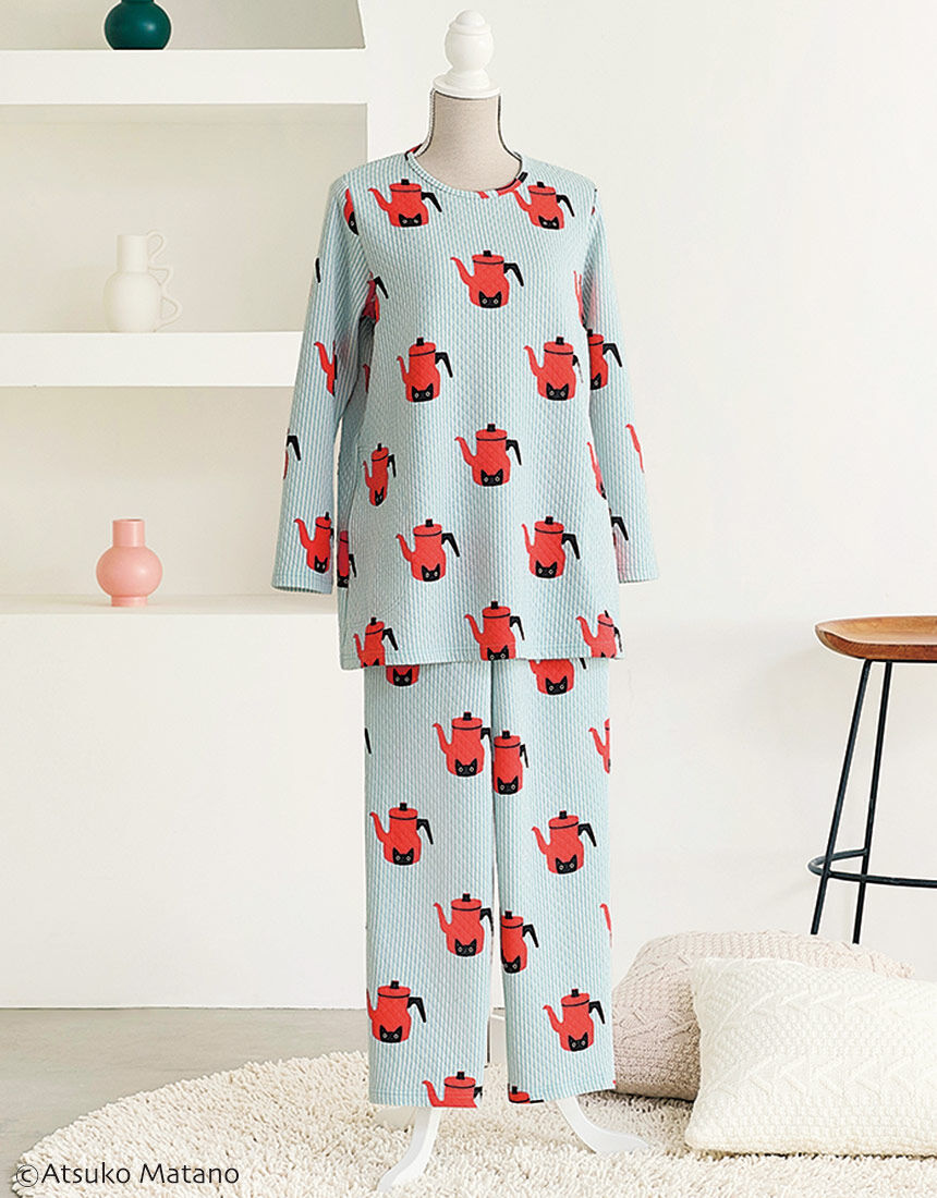 本日限定価格❤️ワコール❤️マタノアツコパジャマ❤️苺・猫柄 Lサイズ❤️新品未使用品 アツコマタノ|ワコール直営の公式下着通販サイト ワコール