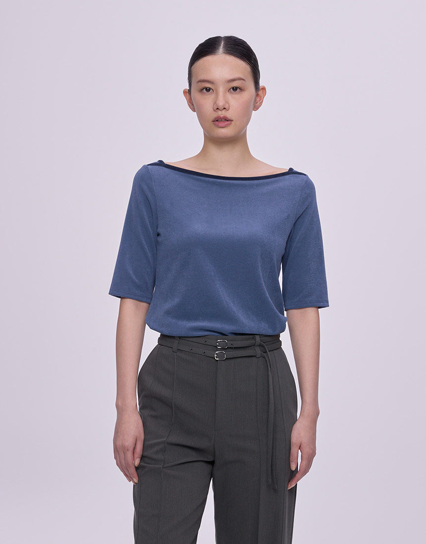 OUR WACOAL カップインパイルTシャツ アウター OUR WACOAL カップインパイルTシャツ アウター