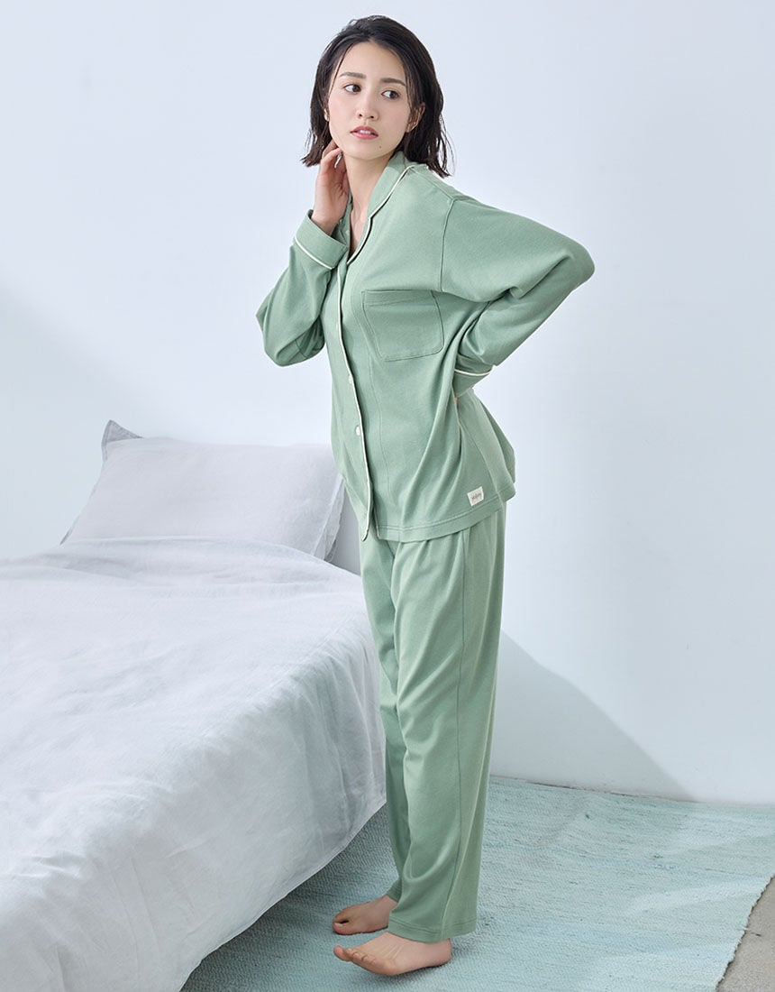 YOJOY なめらかでやわらかな綿100％パジャマ パジャマ AJY100