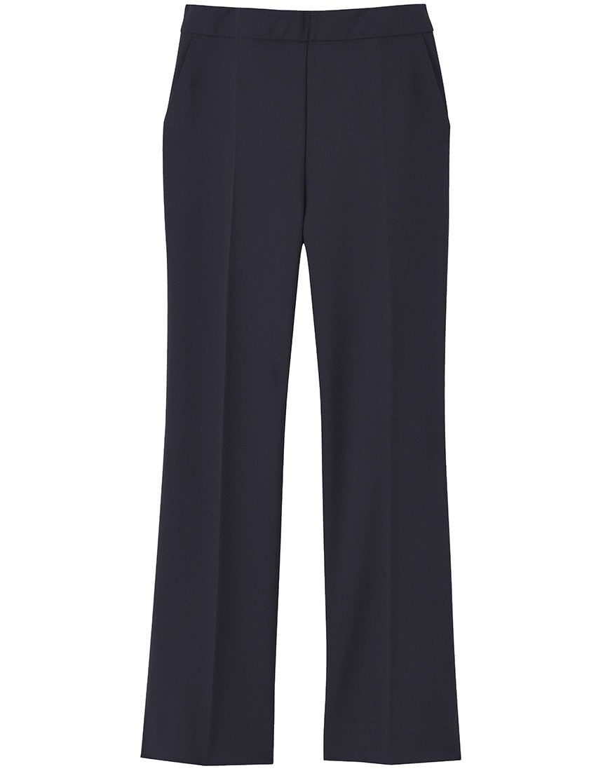 ワコール_カルソン きれいめパンツ フレアー 動きやすいストレッチ素材