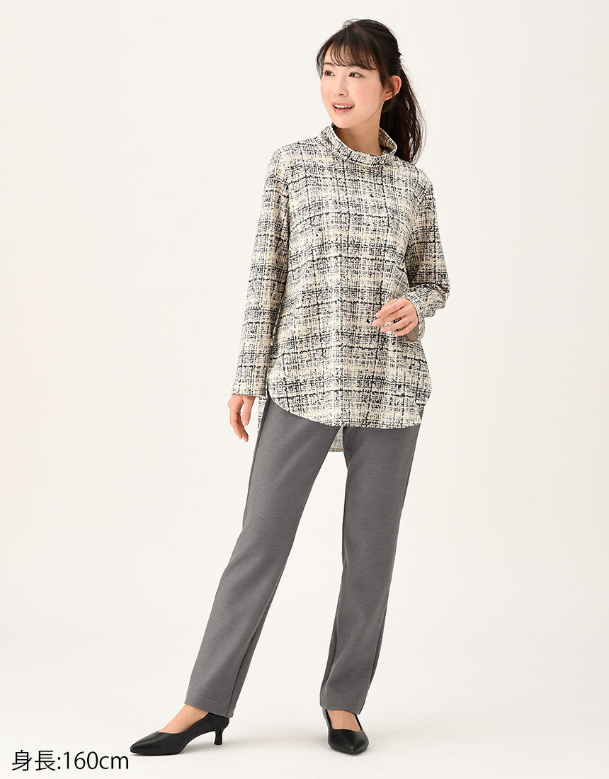 ワコール_カルソン 【ウォッシャブル（ウール混）・あったか尾州産素材