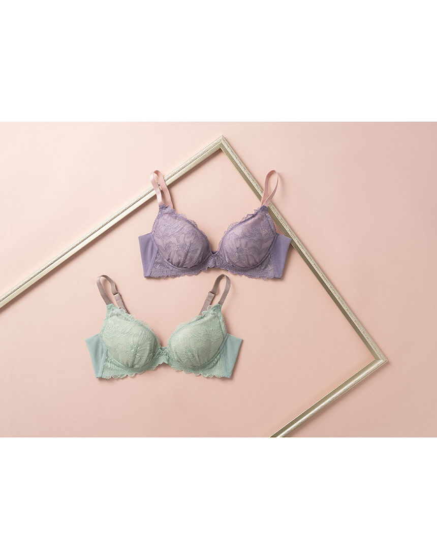 ワコール_ウェブストア限定 小さく見せるブラ すっきり着やせ効果（D