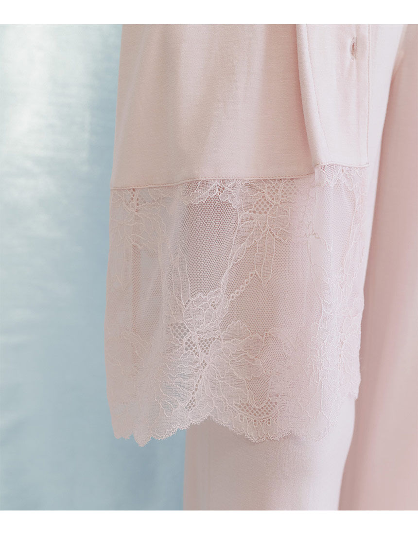 【未使用】ヒスクローネ　さえら　パジャマ　ルームウェアレース 2025年最新】ヒスクローネ パジャマの人気アイテム - メルカリ