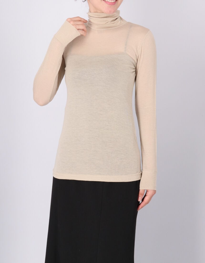 ワコール 【カシミヤ混】贅沢ニット トップス（長袖） CLD767