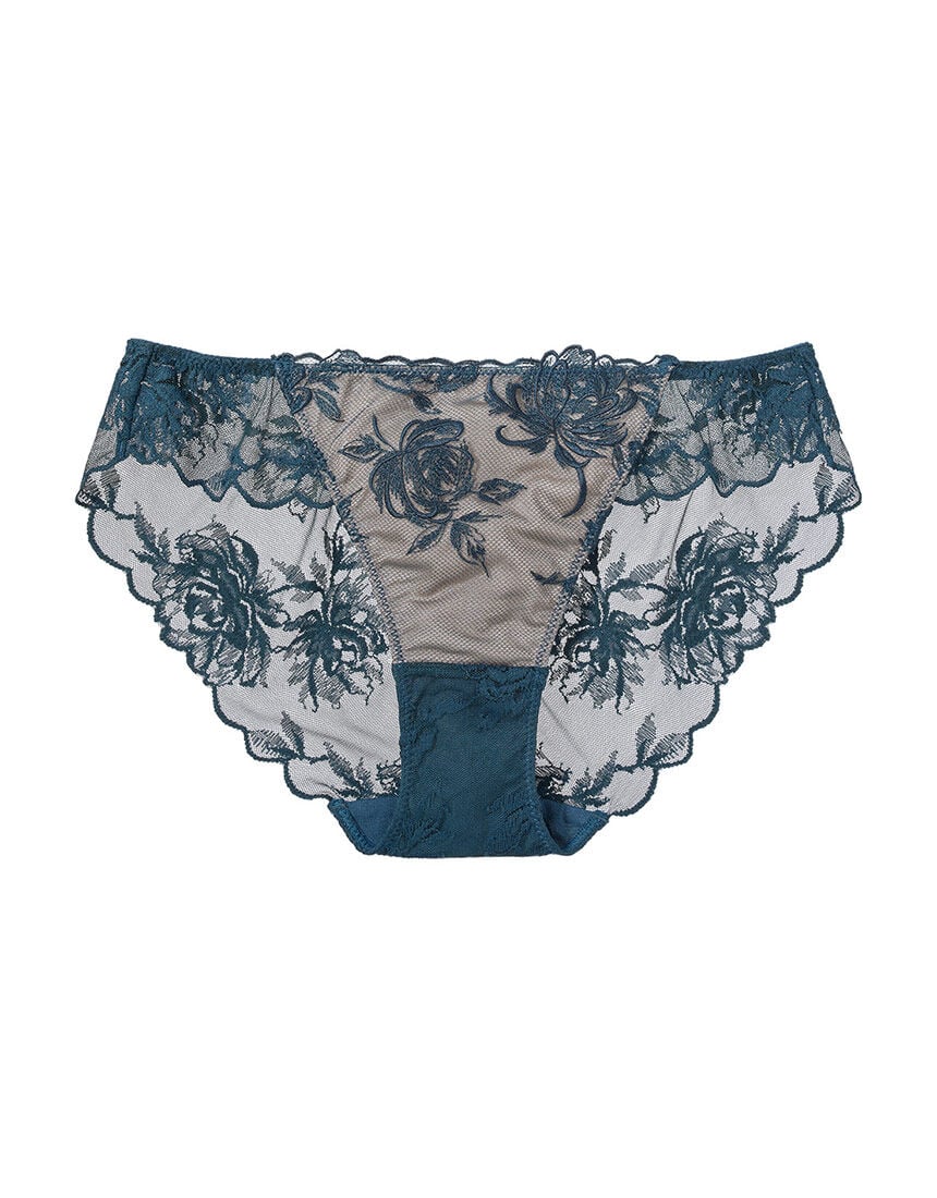 【美しいオールレースで洋服にラインが響きにくい】大人のまるみスケッチレース ショーツ