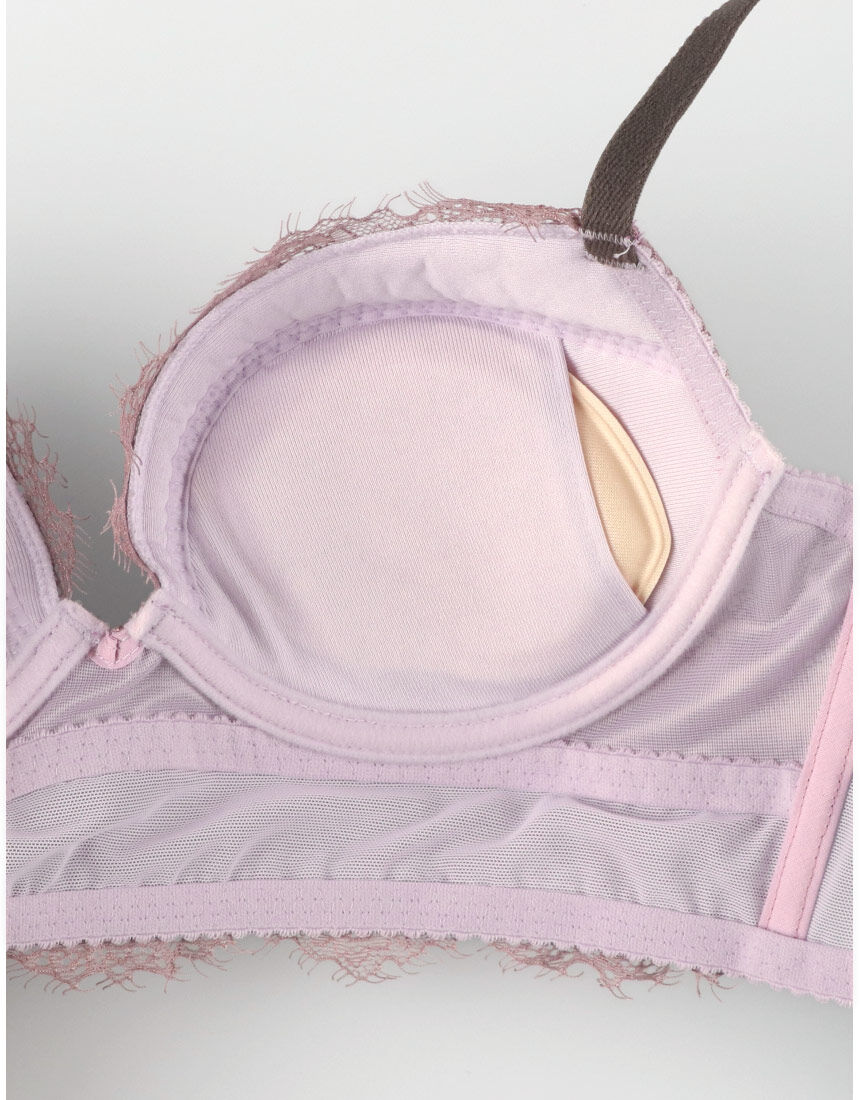 ワコール_ウェブストア限定 ビスチェブラ 谷間ふっくら 3／4