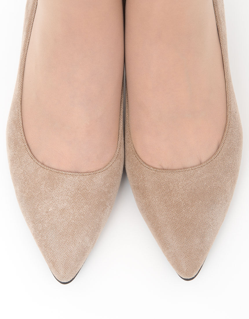 ワコール／サクセスウォーク 5cmヒール｜スエード調素材｜ パンプス