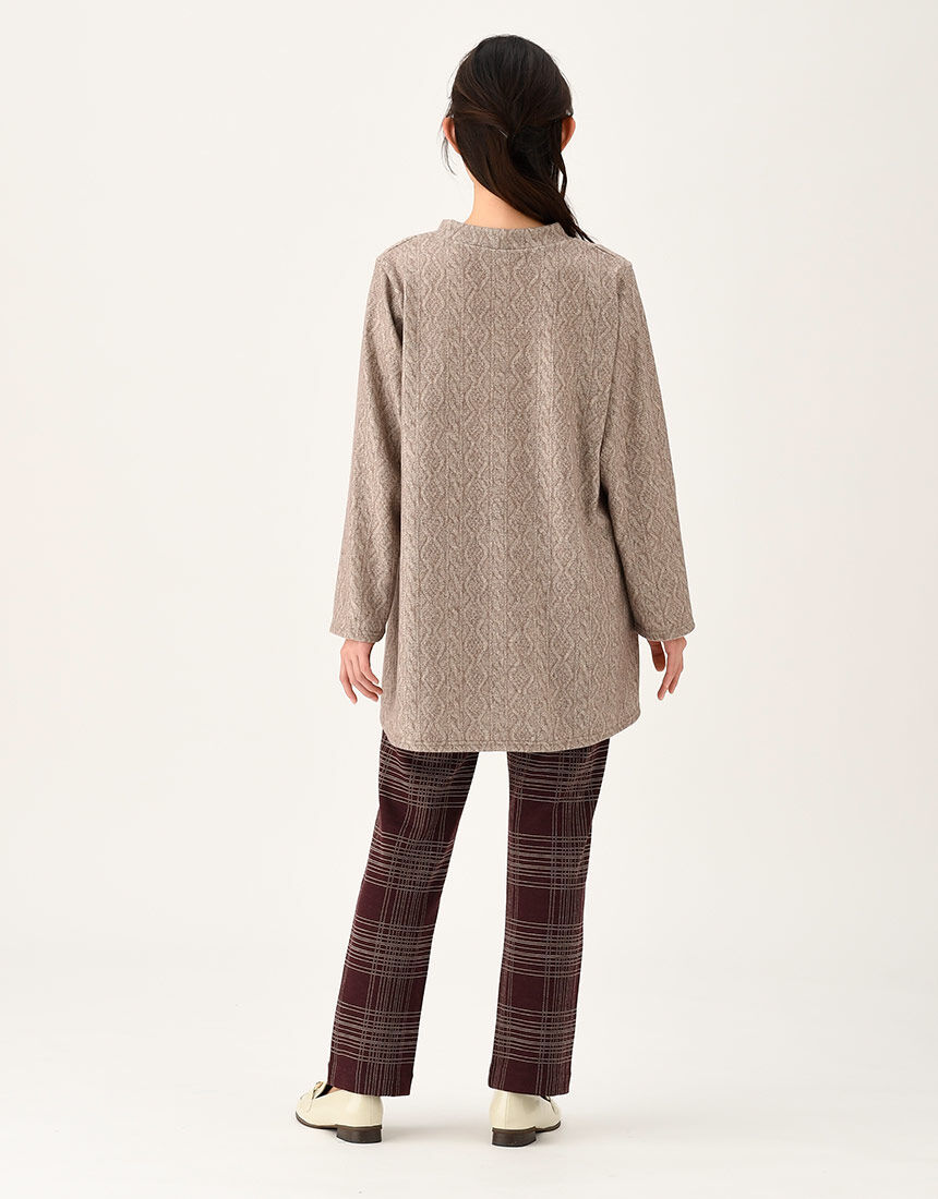 ワコール_カルソン 【ウール混・あったか尾州産素材】ストレート