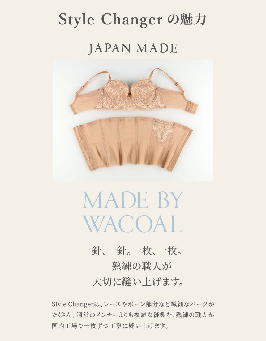 ワコール 高補整ジャストウエストガードル ガードル（ロング丈