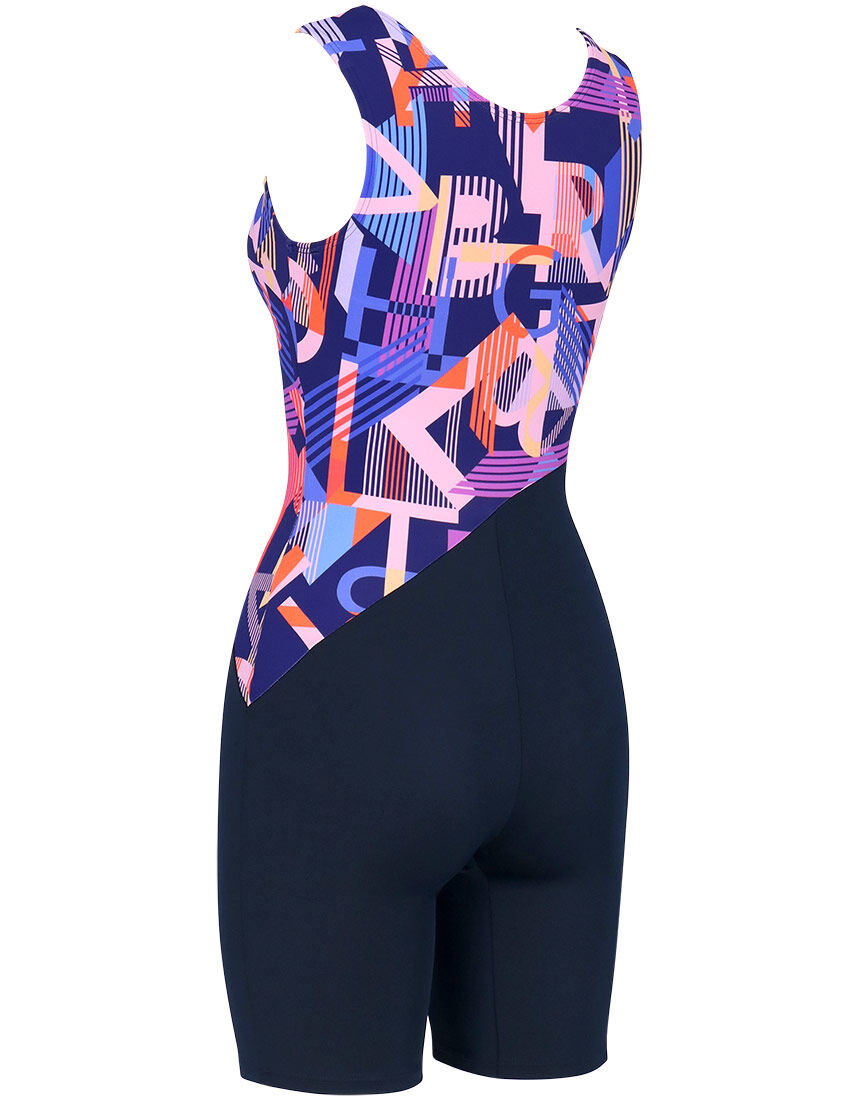 ワコール／スイムウェア フィットネス水着｜細見せ｜せなかシェイプ