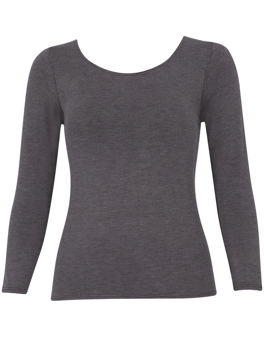 ブラトップ/保温タイプ/あたたかくてよく伸びる【シンクロブラトップ】 カップ付きインナー(8分袖) ブラトップ/保温タイプ/あたたかくてよく伸びる【シンクロブラトップ】 カップ付きインナー(8分袖)