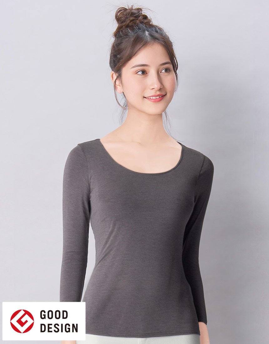 ウイング ブラトップ／保温タイプ／あたたかくてよく伸びる【シンクロ