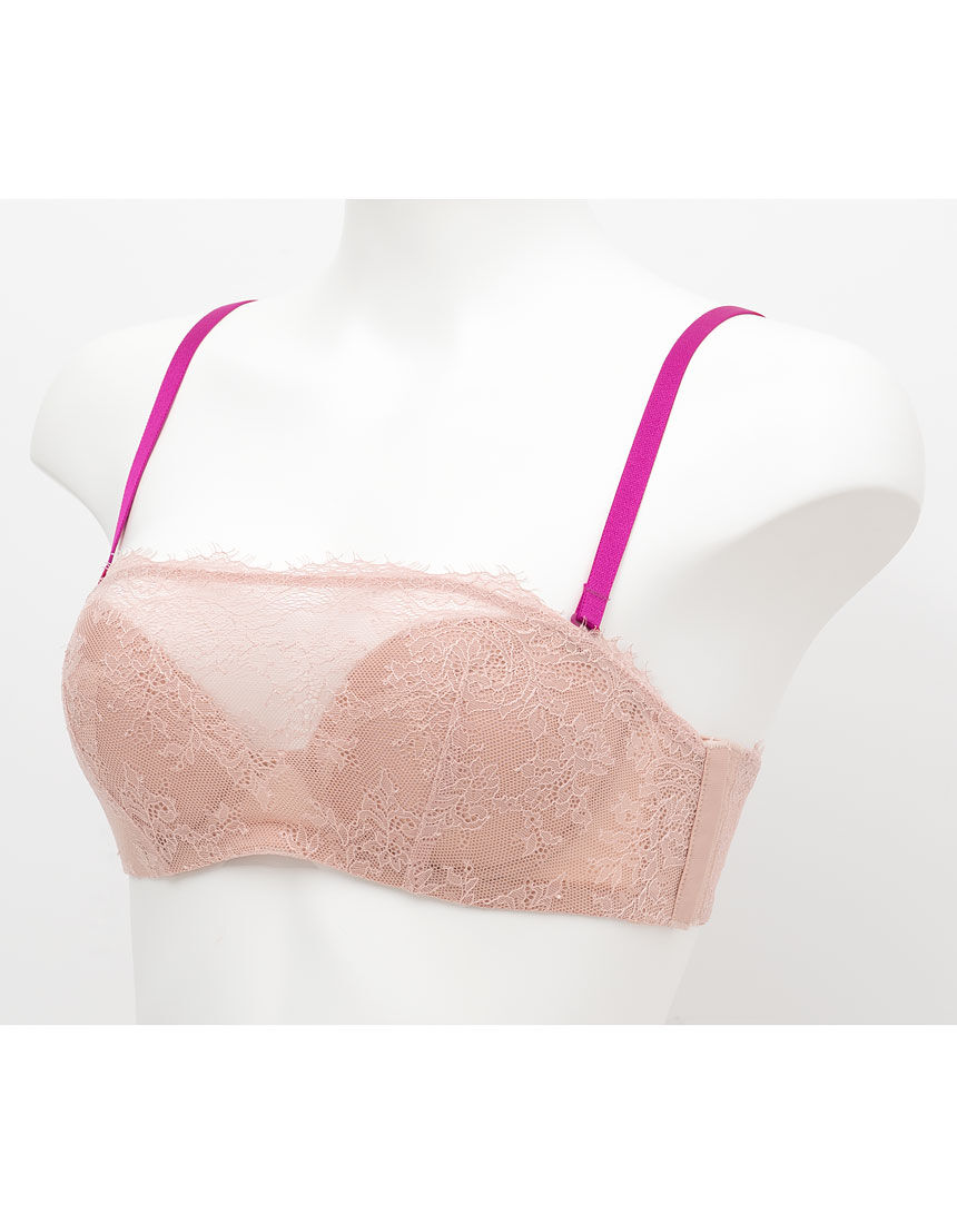 ワコール_ウェブストア限定 ストラップレスブラ【バンドゥタイプ