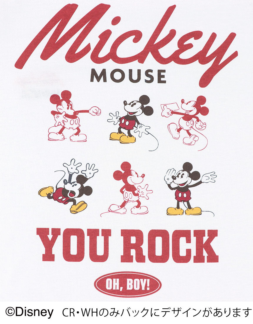 Lingè Noël ランジェノエル ミッキー ラグランTシャツ Tシャツ