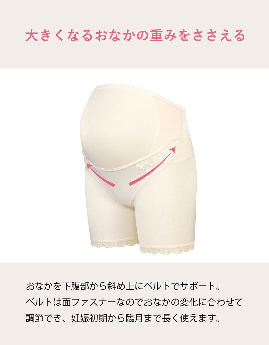 ワコール_マタニティ 妊婦帯パンツタイプ（おなか・腰サポート） 産前