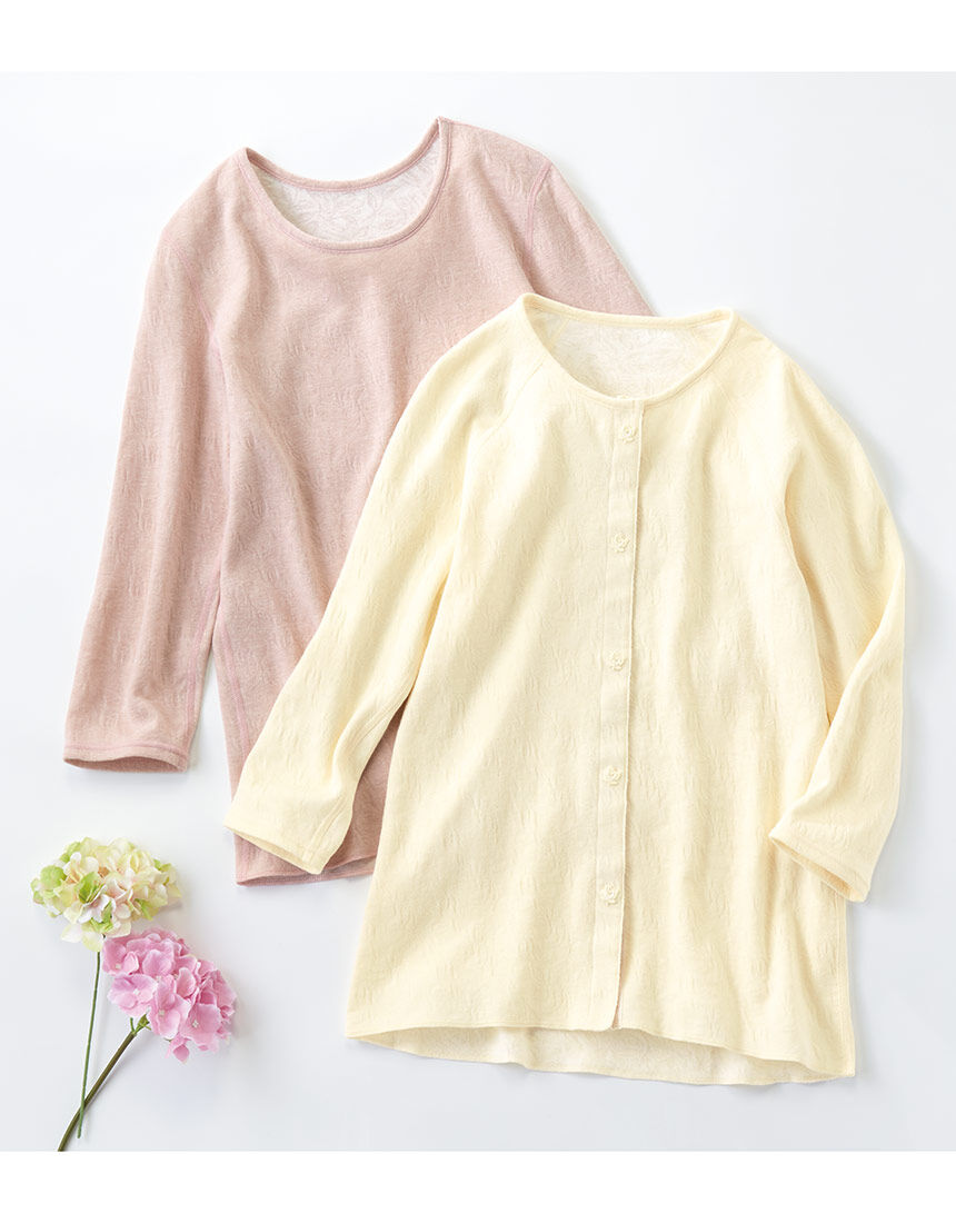 ワコール／らくラクパートナー 【肌側綿100％】綿混・肌側起毛