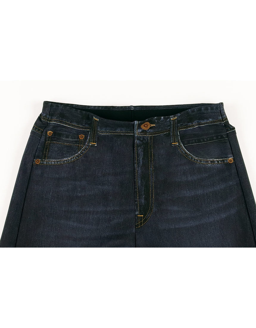 ワコール_カルソン 〈まるでデニム〉 ぐ〜んと伸びてラクなのに