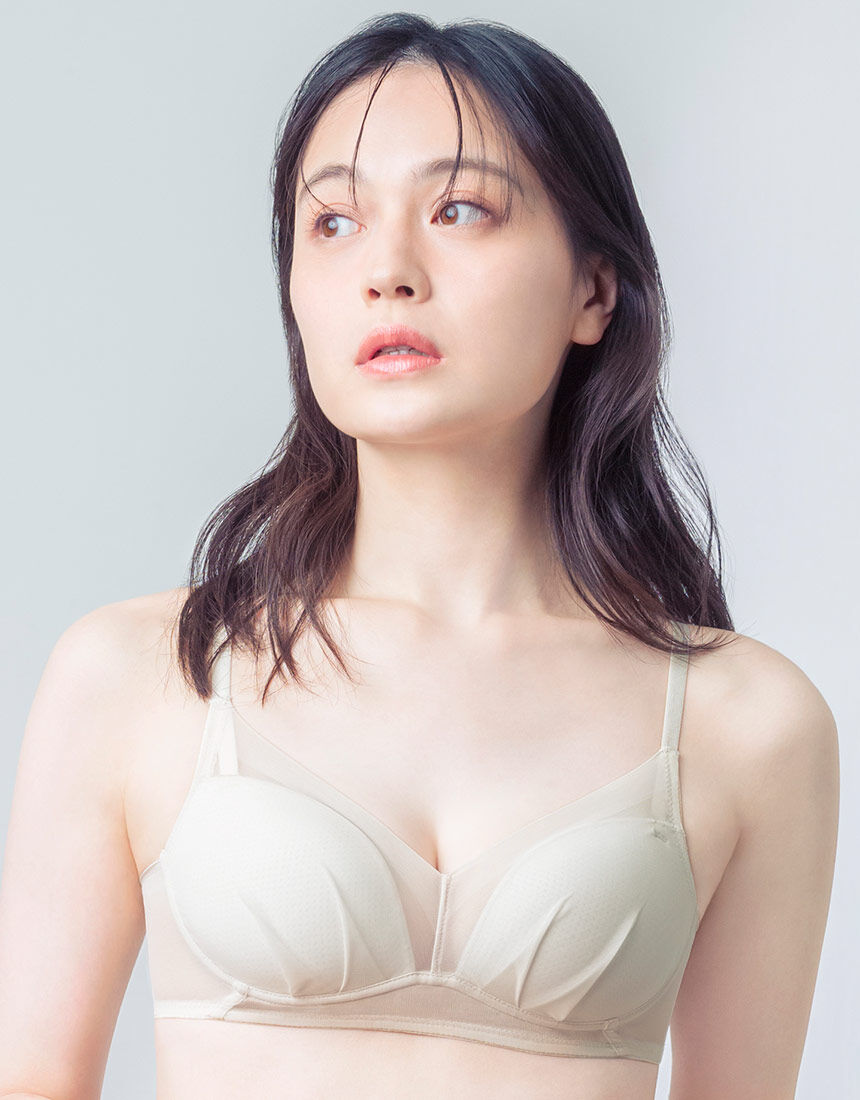ウイング ラクなのにしっかりフィット！【シュパッとフィットブラ