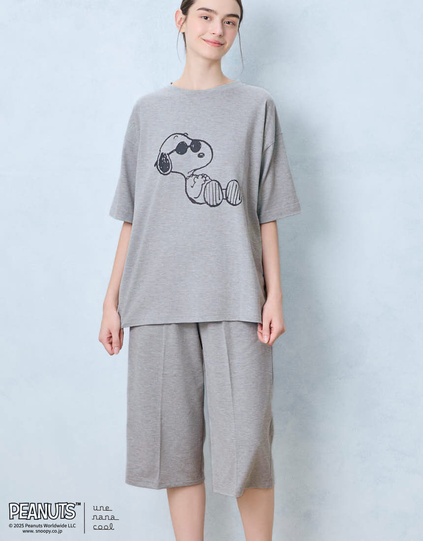 ウンナナクール 【綿混】PEANUTS × une nana cool