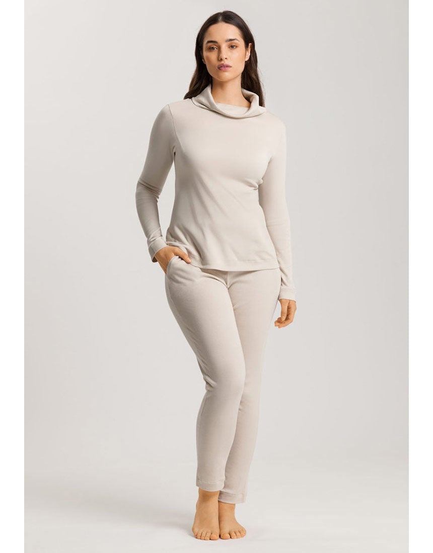 ハンロ（HANRO）/ナイトウェア（ＮＩＨ４１７） ハンロ 身生地コットン100％ ナイトウェア NIH417｜ワコール直営の