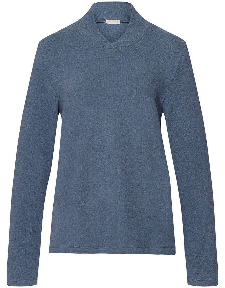 ハンロ ワコール ラウンジウェア ボトムス ブルー M ハンロ やさしい肌ざわりのラウンジウェア ボトムス LIH538｜ワコール