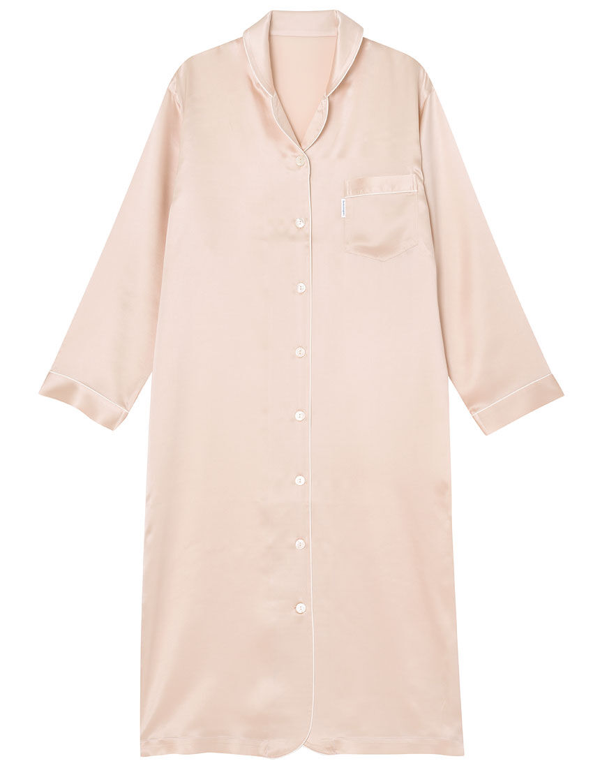 ワコール 睡眠科学 シルクサテン ワンピース Ynx584 ワコール直営の公式下着通販サイト Wacoal Web Store