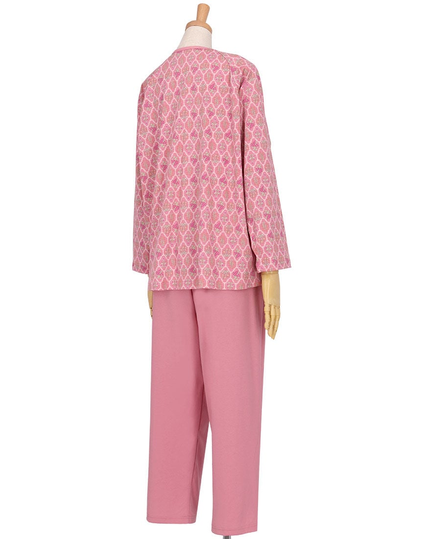 ワコール_リラックス＆スリープ 【綿100％】繊細なタッチで描いた