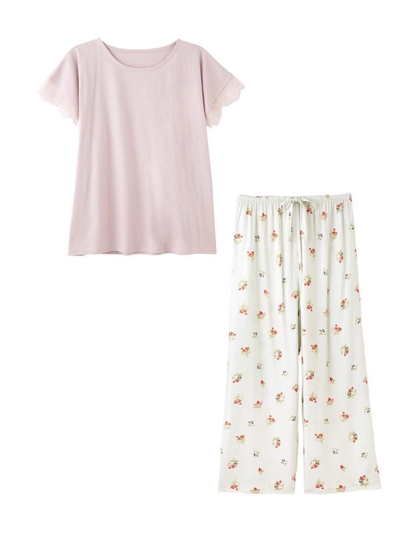 ワコール ☆ リサラーソン パジャマ 半袖 ルームウエア 半袖 レディース L ワコール ☆ リサラーソン パジャマ 半袖 ルームウエア 半袖