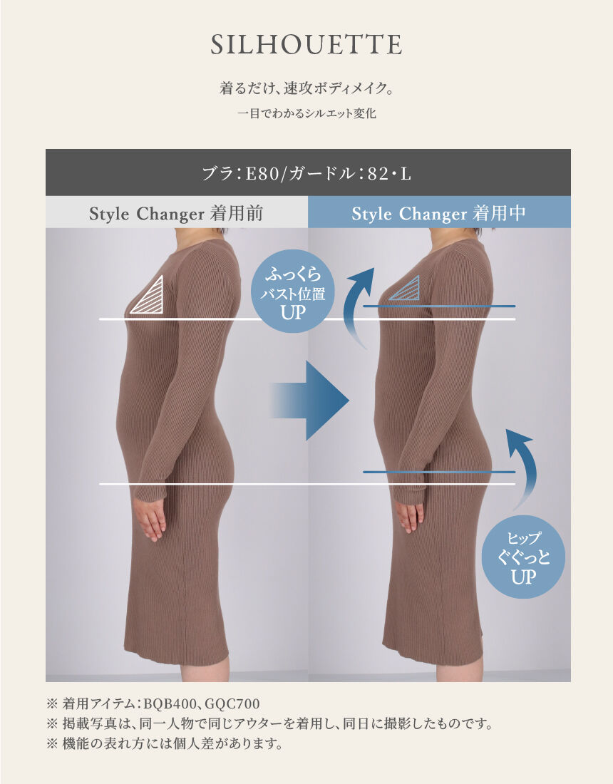 ワコール 高補整ハイウエストガードル ガードル（ロング丈） GQC700