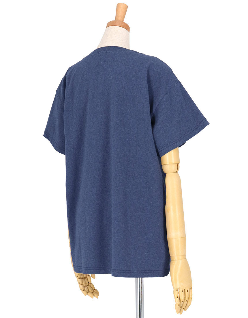 ツモリチサトスリープ 【綿混】4分袖Tシャツ トップス UTT155