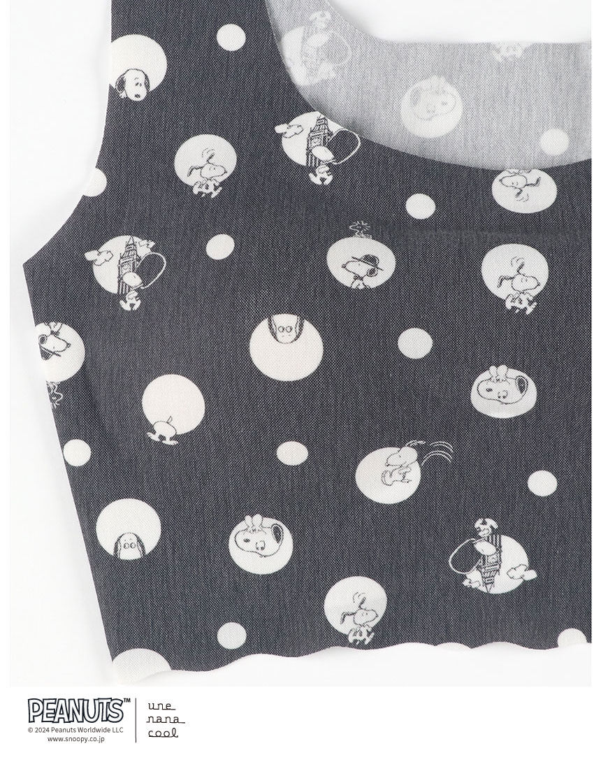 ウンナナクール PEANUTS × une nana cool 【綿混