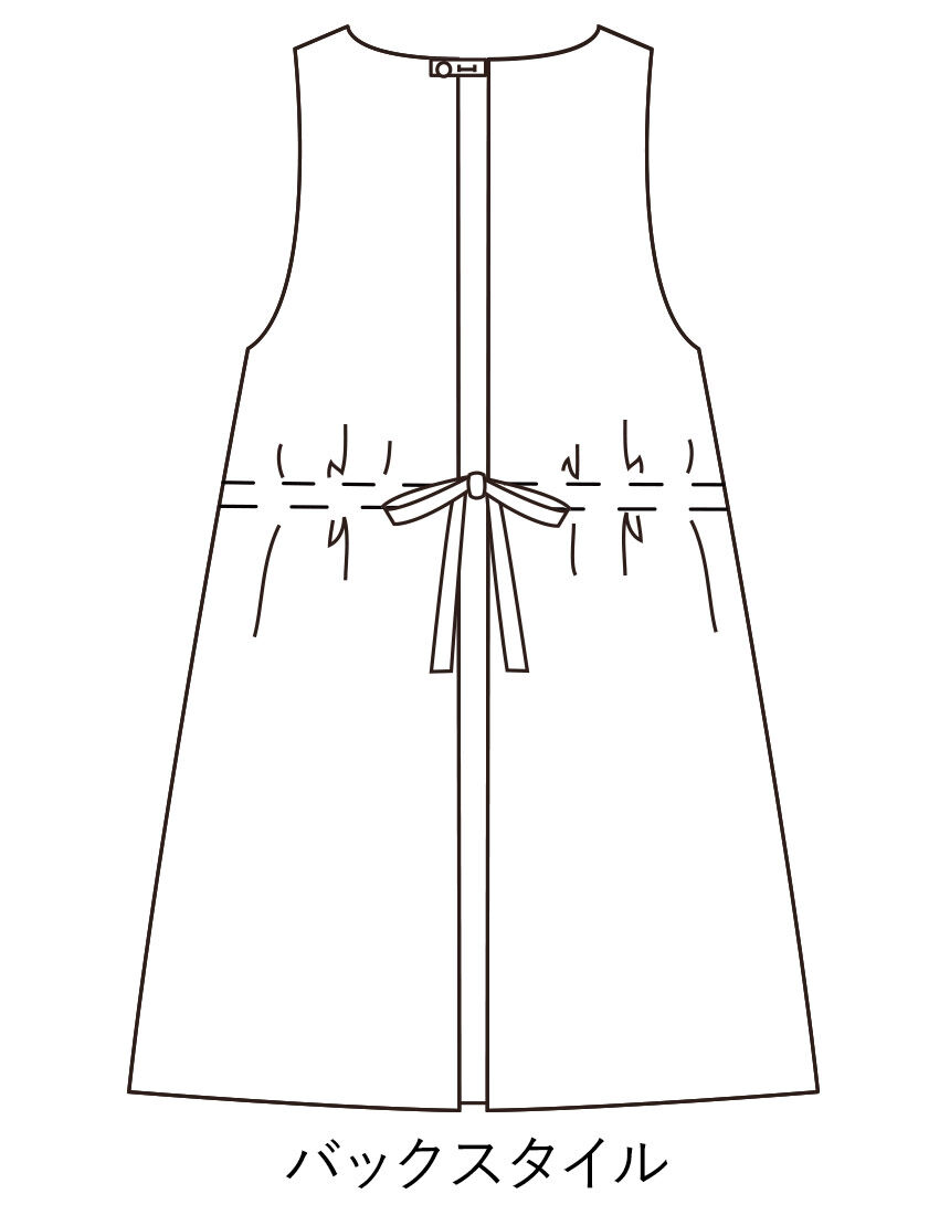 Ｖ＆Ａ　いちご泥棒柄エプロン, , hi-res