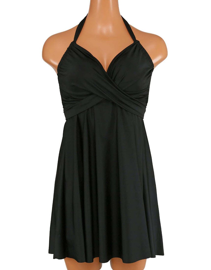 GHIカップの大きなお胸に対応【グラマラスフィット】クロスワイヤーAライン水着 水着(ワンピース) GHIカップの大きなお胸に対応【グラマラスフィット】クロスワイヤーAライン水着 水着(ワンピース)