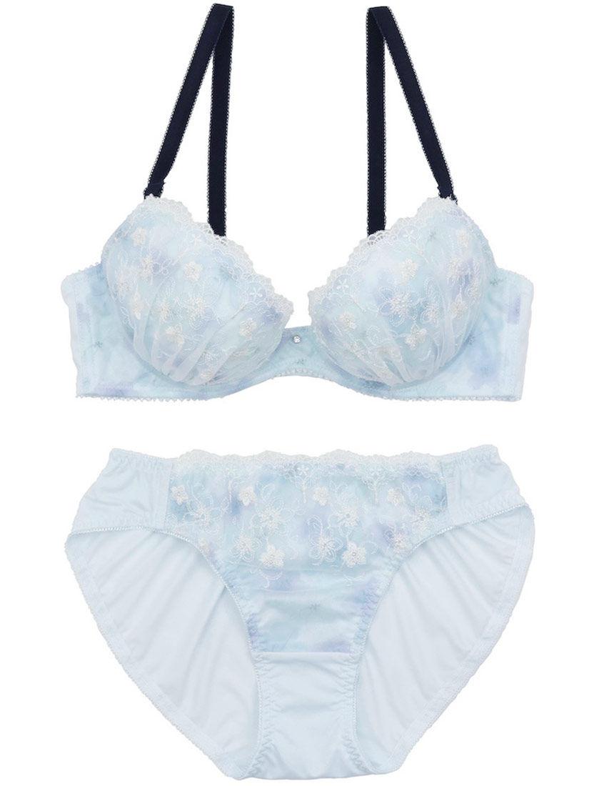 Lingè Noël ランジェノエル フラワーガーデン ブラ＆ショーツセット