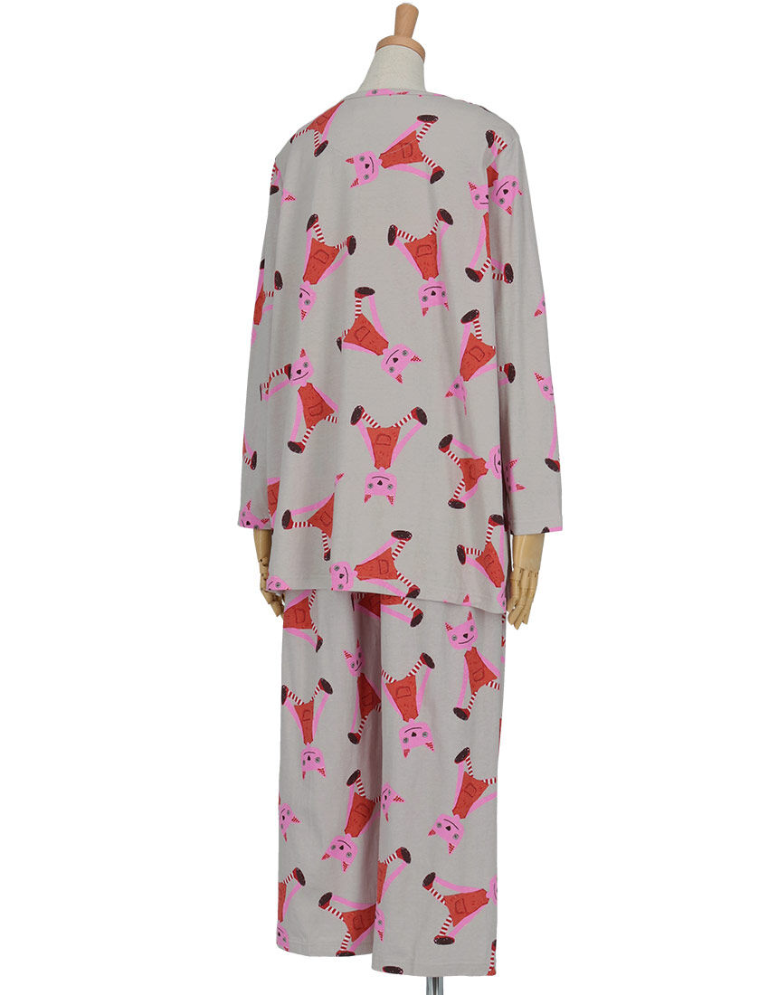 アツコマタノ 【綿100％】愛らしい猫のぬいぐるみデザイン