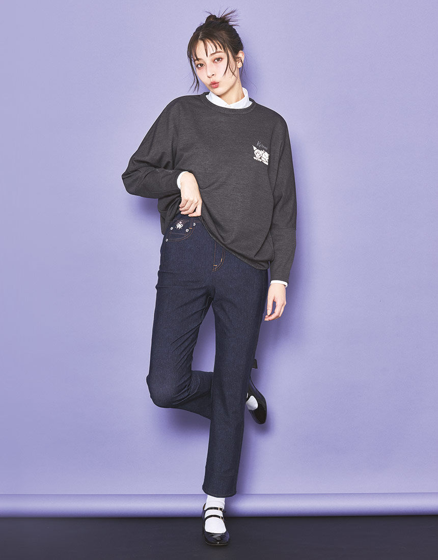 KOI 黒ロンT M Kehlani着用 LA発 海外限定 グラデデザイン グラニフ graniph 2点セット まとめ Tシャツ 長袖 ロンT