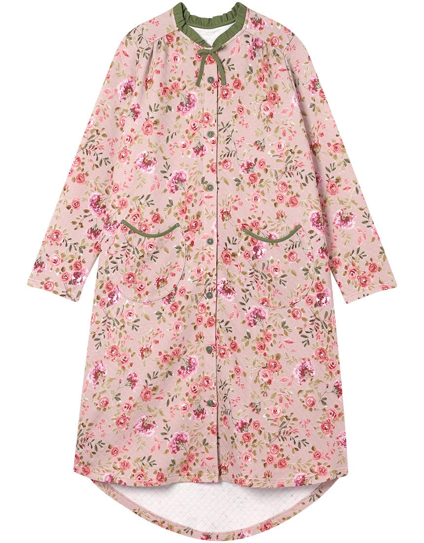 ワコールナイティ（Wacoal　NIGHTY）/ネグリジェ（ＫＮＷ４０６） ワコール_リラックス＆スリープ 【綿混】中わた入りで、とても