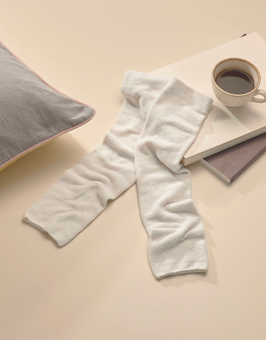 YOJOY ぽかふわあったかルームアイテム レッグウォーマー レッグ