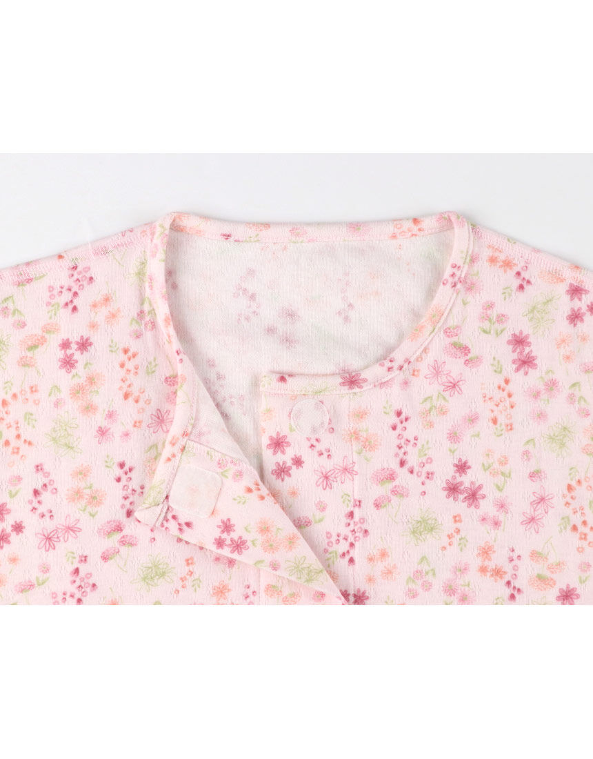 ワコール／らくラクパートナー 介護に・全開パジャマトップ【長袖