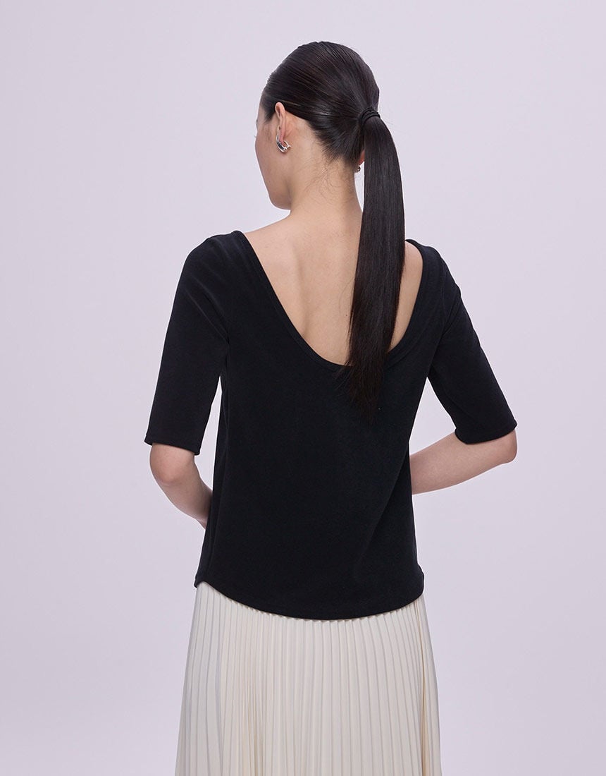 OUR WACOAL カップインパイルTシャツ アウター トップス