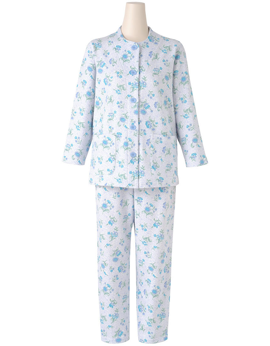 新品タグ付き ワコール パジャマ ルームウェア トリップ ブルー M WACOAL（ワコール） 睡眠科学 長袖パジャマ YGW007 ふわごころ メンズ