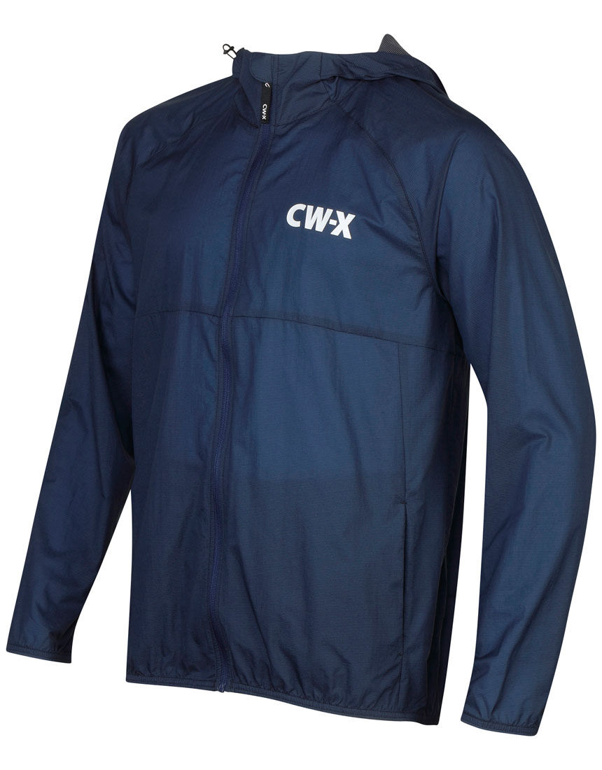 CW-X メンズ ブラック ウィンドブレーカー M CW－X ユニセックス｜ウインドブレーカー｜ポケッタブル｜ アウター
